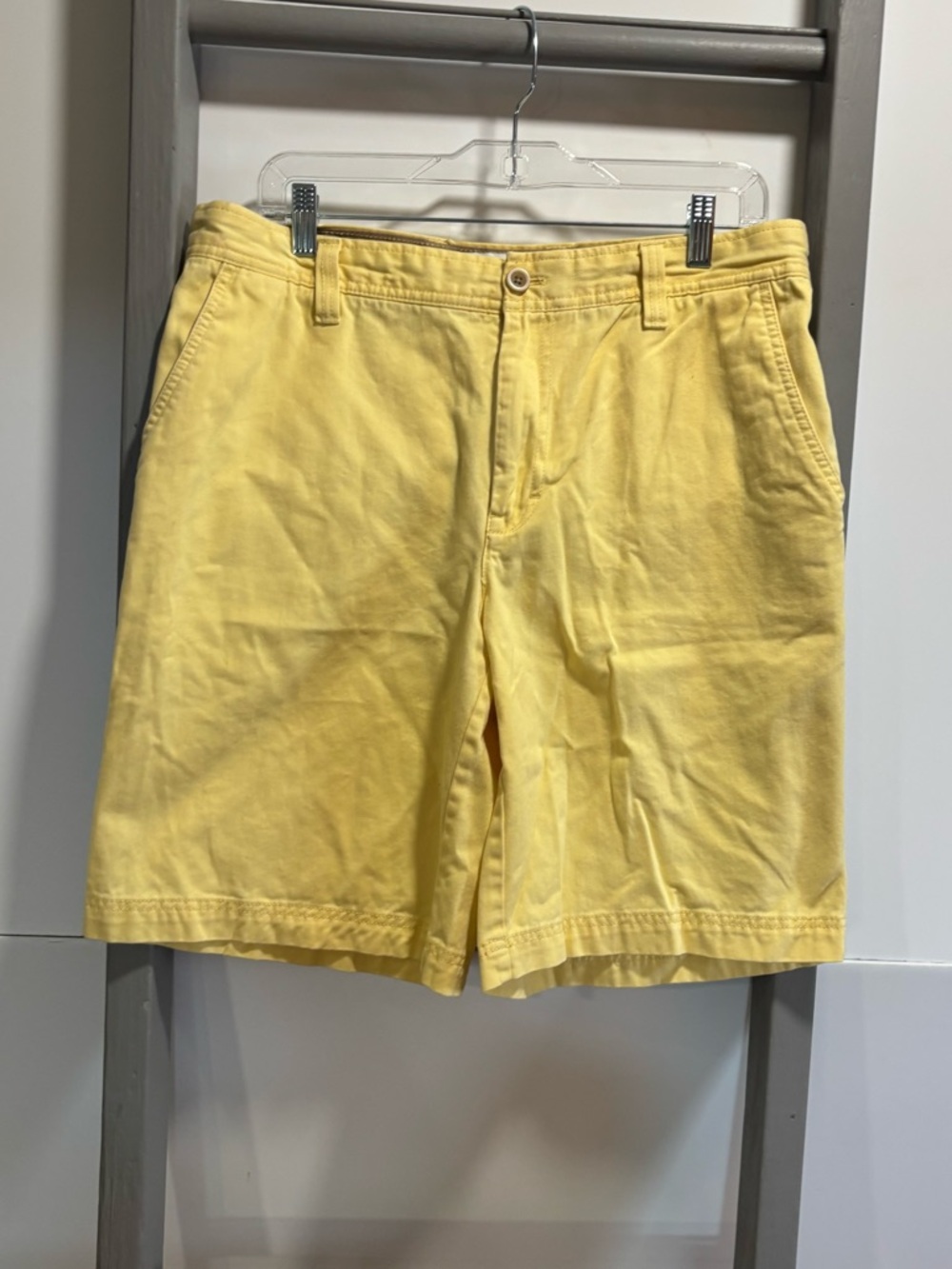 Izod Mens 34 Cotton Chino Short, vintage, beach, yacht, nautical, preppy summer